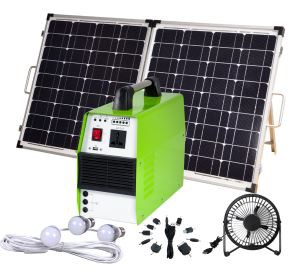 Sistema de energía Solar portable